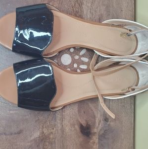 TAHARI leather sandals, size 10